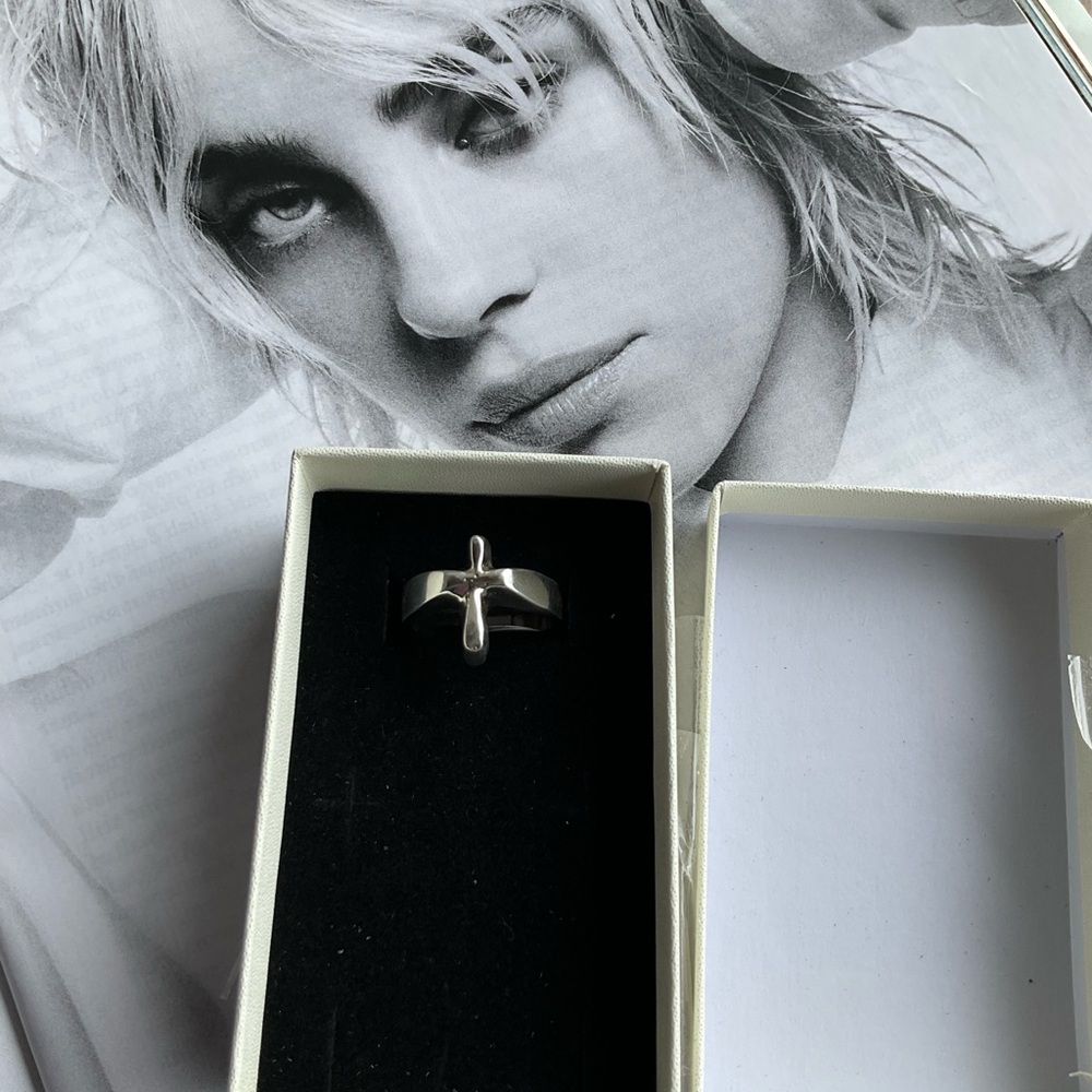 Sterling Silver Cross Ring